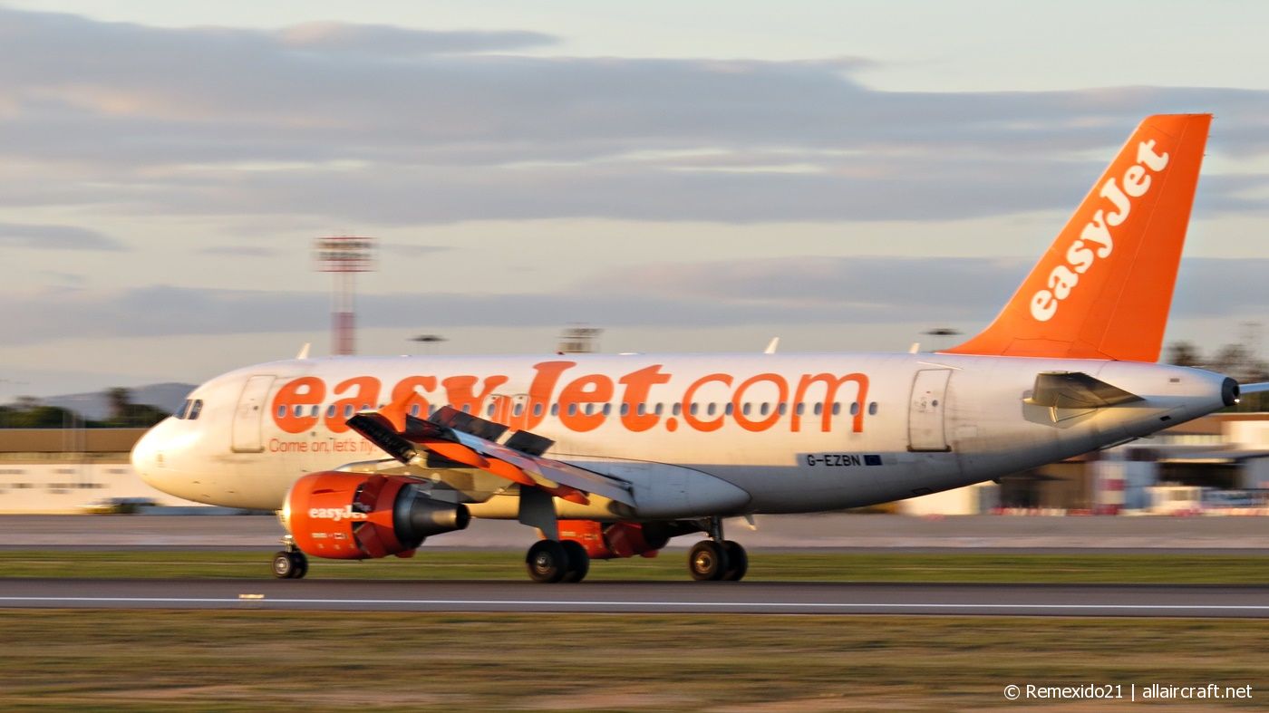 G-EZBN · Airbus A319-111 · (FAO / LPFR)