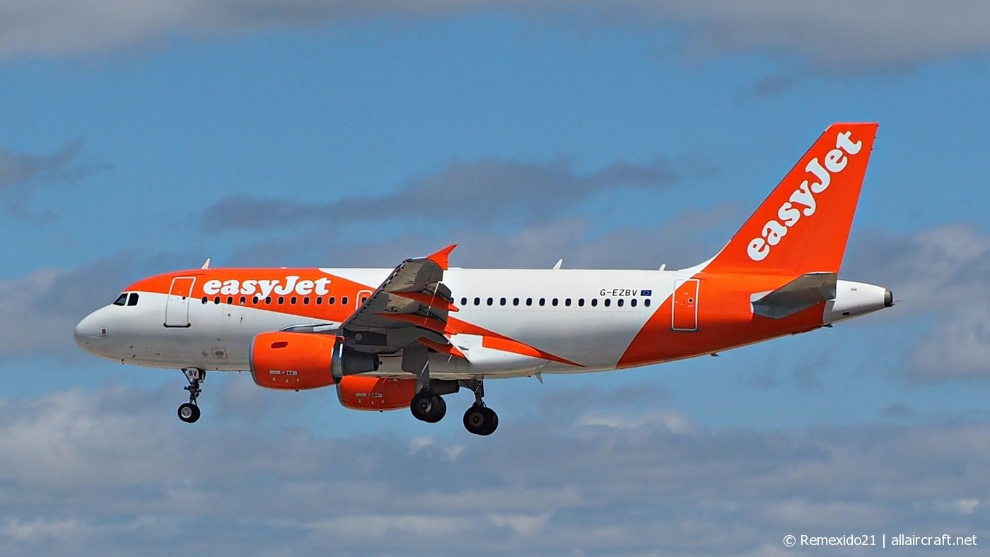 G-EZBV (3122) 2007 Airbus A319-111