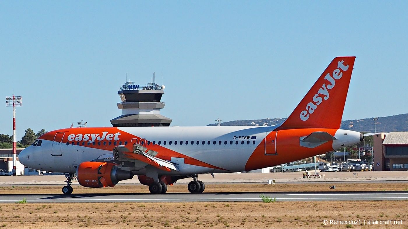 G-EZBW · Airbus A319-111 · (FAO /LPFR)
