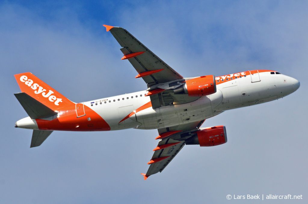 G-EZDA · Airbus A319-111 · (CPH / EKCH)