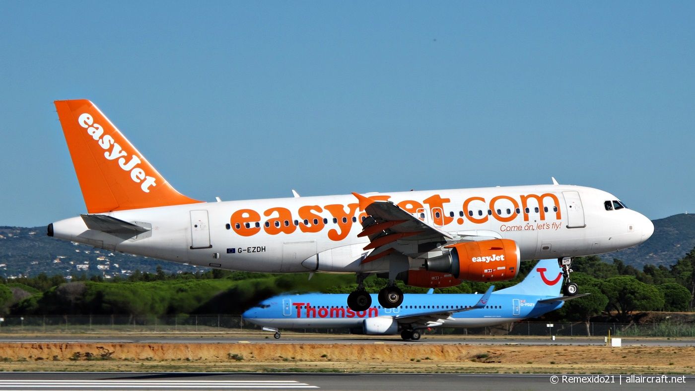 G-EZDH · Airbus A319-111 · (FAO / LPFR)