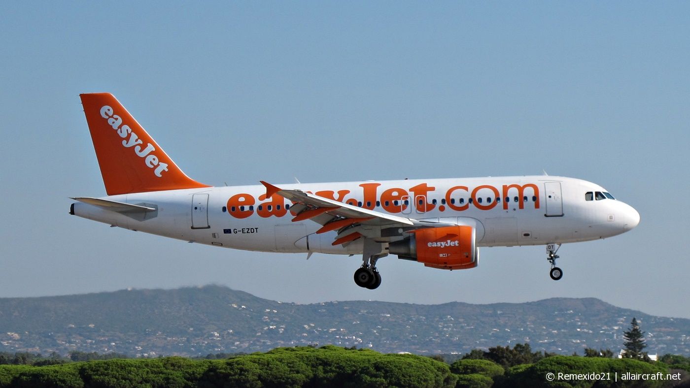 G-EZDT · Airbus A319-111 · (FAO / LPFR)