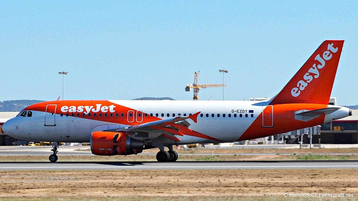 G-EZDY · Airbus A319-111 · (FAO / LPFR)