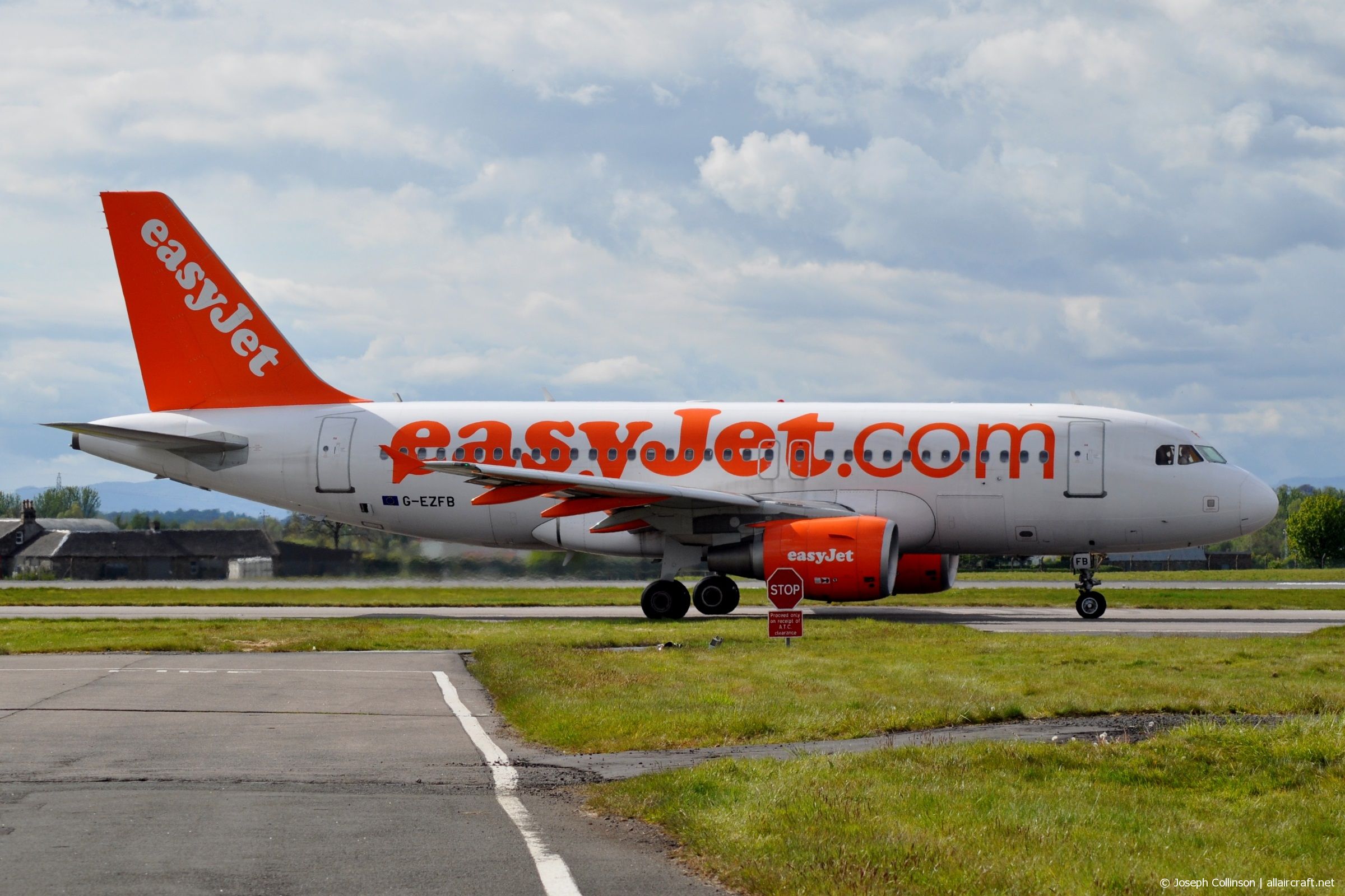 G-EZFB · Airbus A319-111 · (GLA / EGPF)