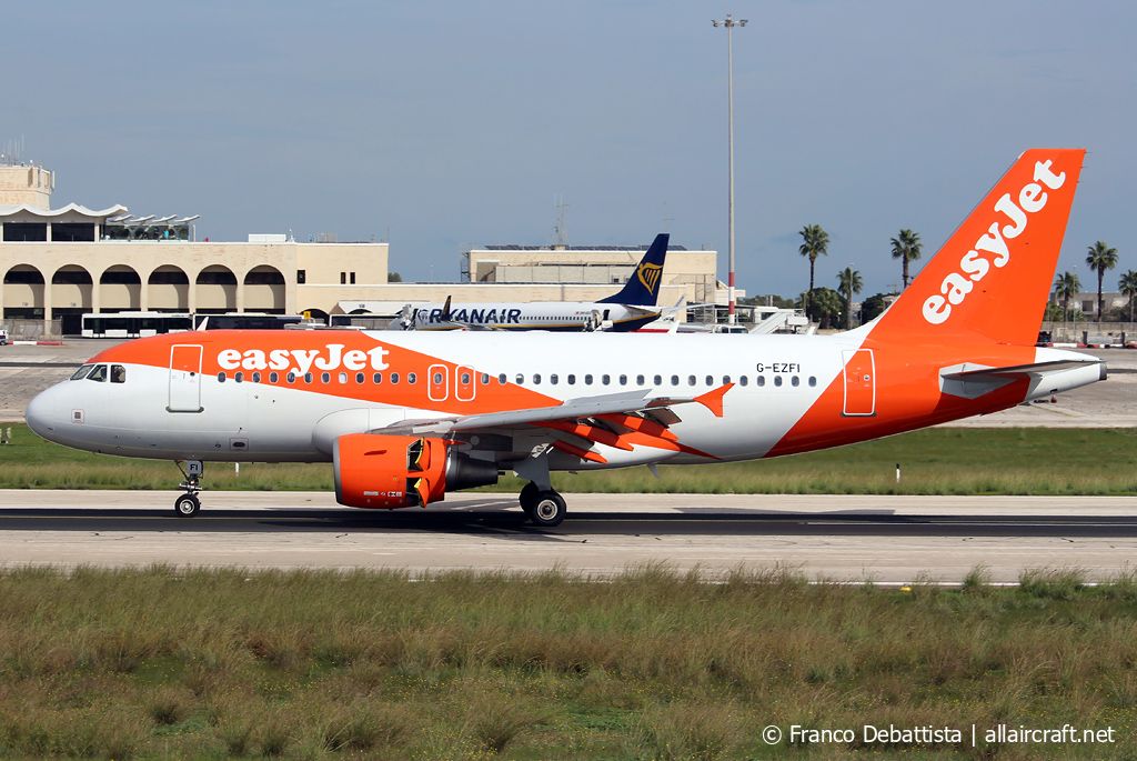 G-EZFI (3888) 2009 Airbus A319-111