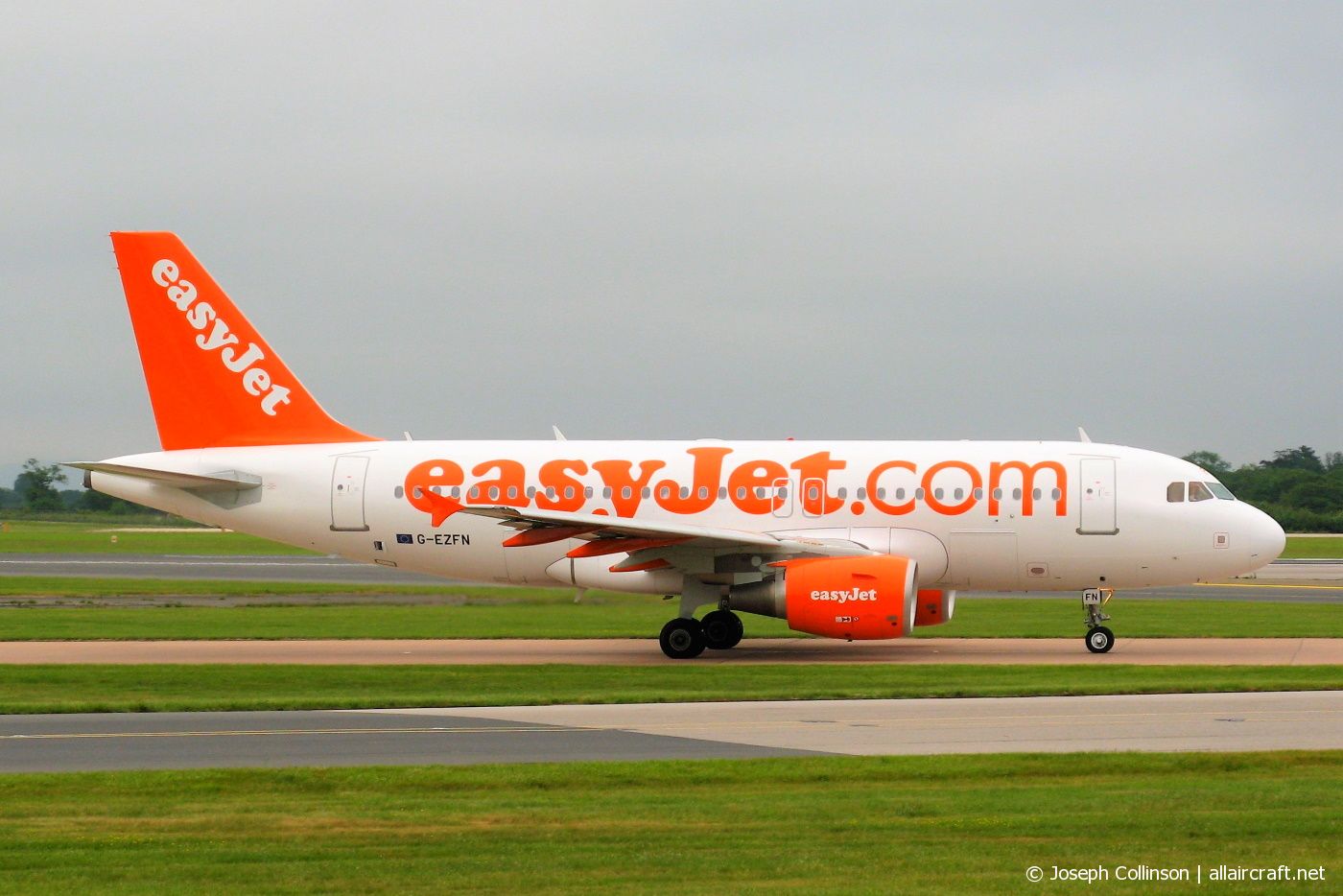 G-EZFN · Airbus A319-111 · (MAN / EGCC)