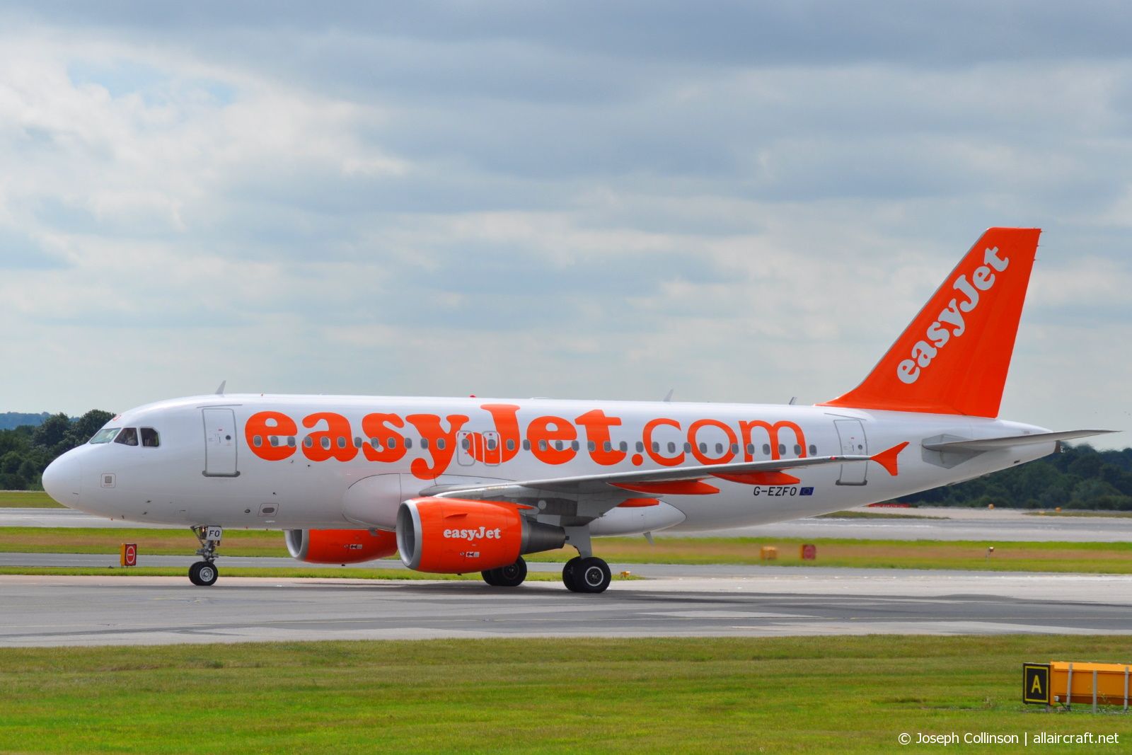 G-EZFO · Airbus A319-111 · (MAN / EGCC)