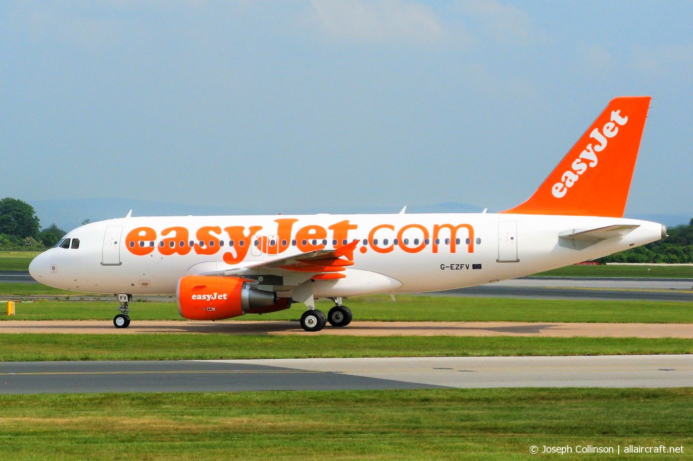 G-EZFV · Airbus A319-111 · (MAN / EGCC)