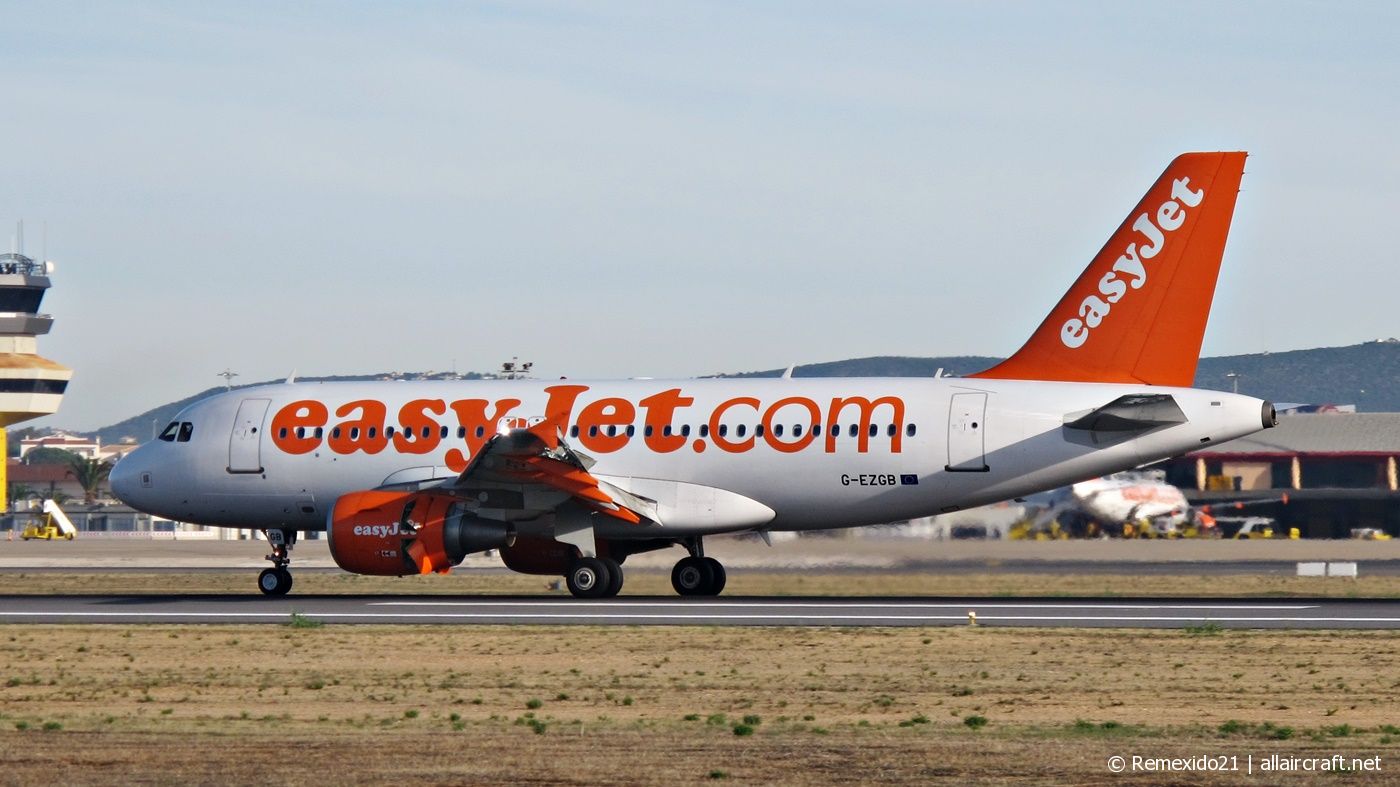 G-EZGB · Airbus A319-111 · (FAO / LPFR)