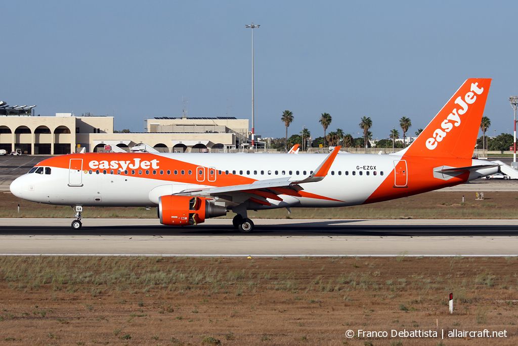 G-EZGX · Airbus A320-214(WL) · (MLA / LMML)
