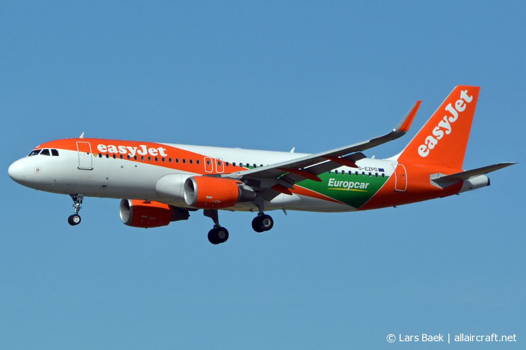G-EZPD · Airbus A320-214(WL) · (CPH / EKCH)