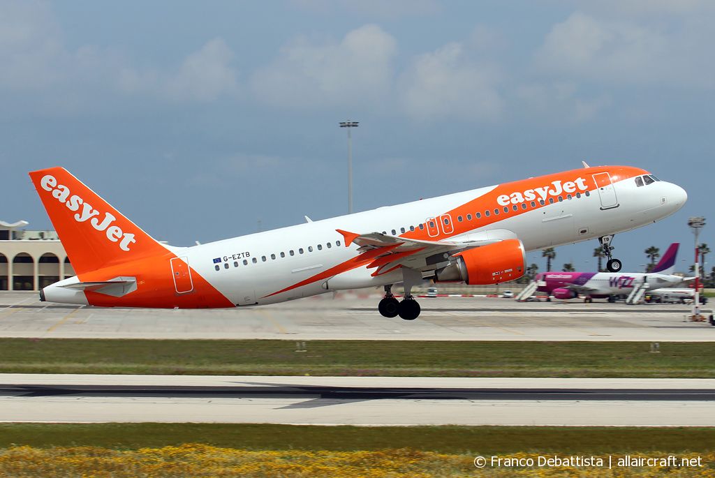 G-EZTB · Airbus A320-214 · (MLA / LMML)