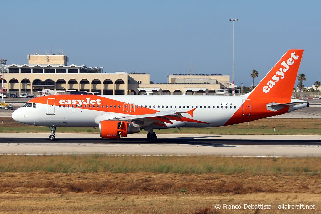 G-EZTC · Airbus A320-214 · (MLA / LMML)