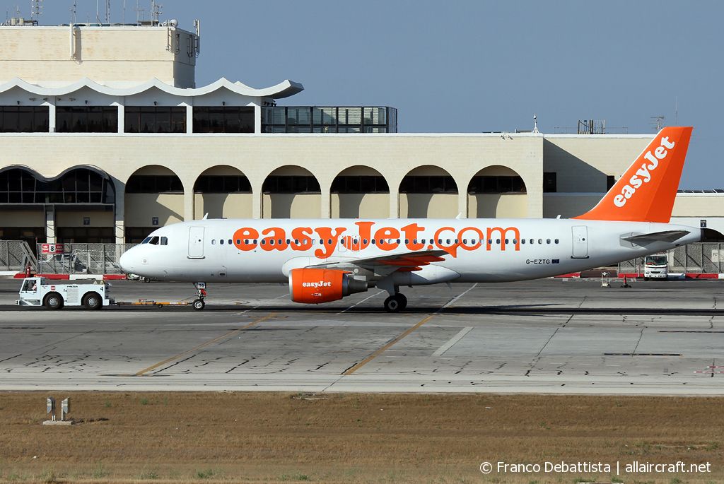 G-EZTG · Airbus A320-214 · (MLA / LMML)