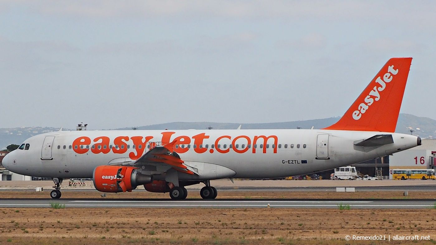 G-EZTL · Airbus A320-214 · (FAO / LPFR)