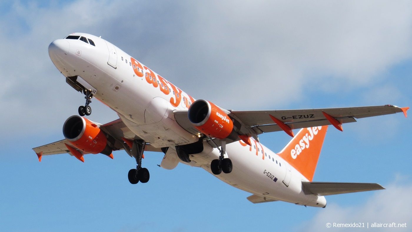 G-EZUZ · Airbus A320-214 · (FAO /  LPFR)