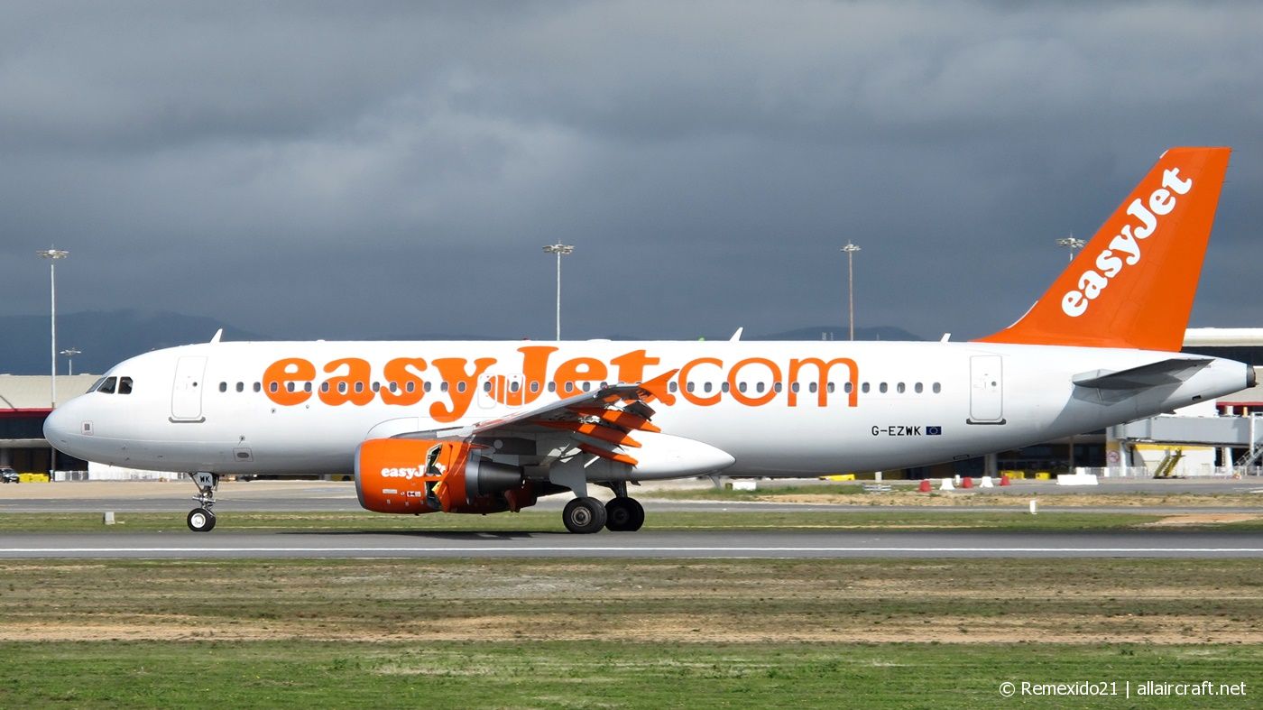 G-EZWK · Airbus A320-214 · (FAO / LPFR)