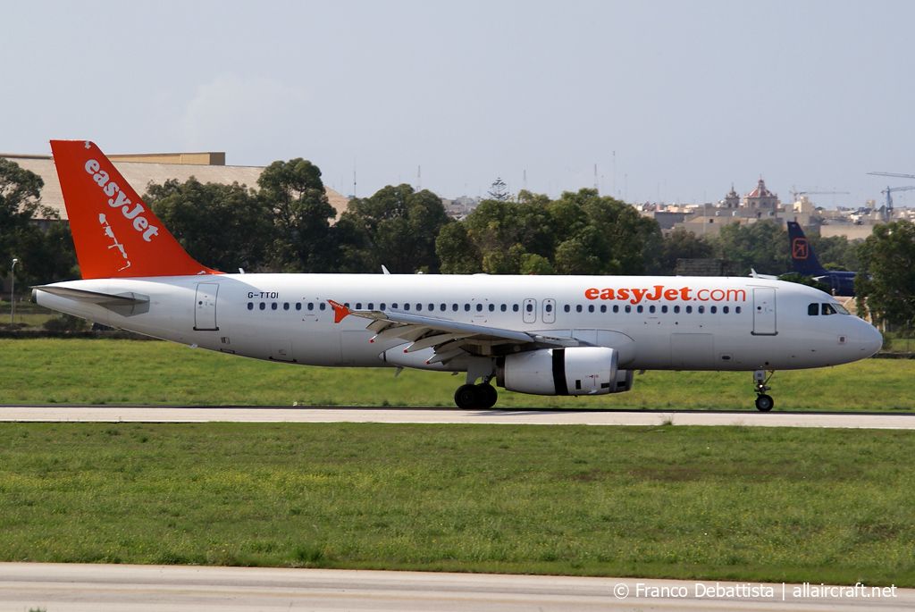G-TTOI · Airbus A320-232 · (MLA / LMML)