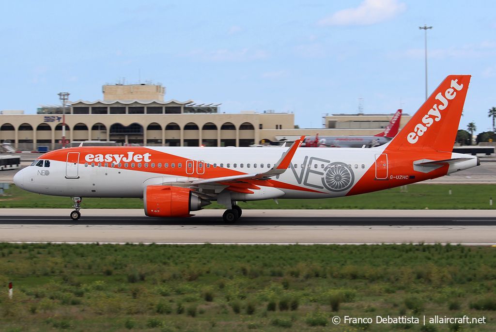 G-UZHC · Airbus A320-251N · (MLA / LMML)
