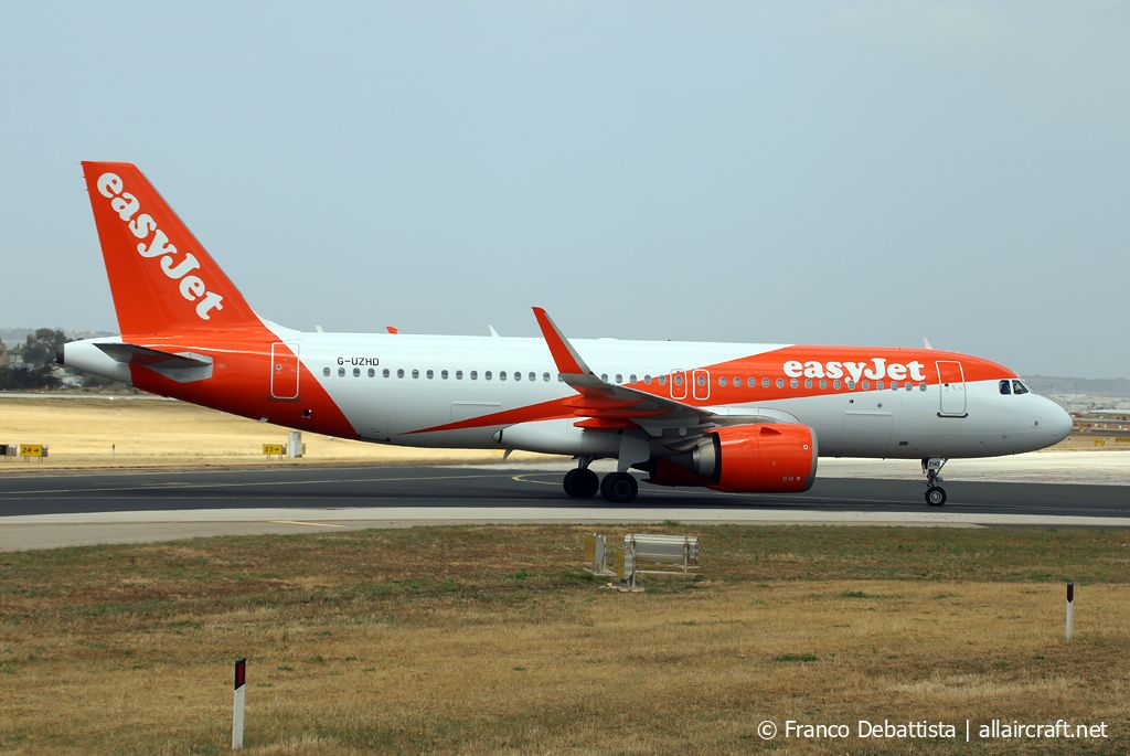 G-UZHD (7841) 2017 Airbus A320-251N