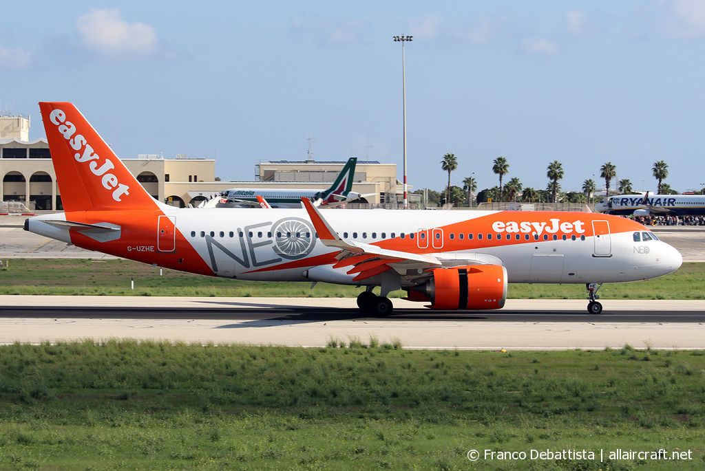 G-UZHE (8110) 2018 Airbus A320-251N