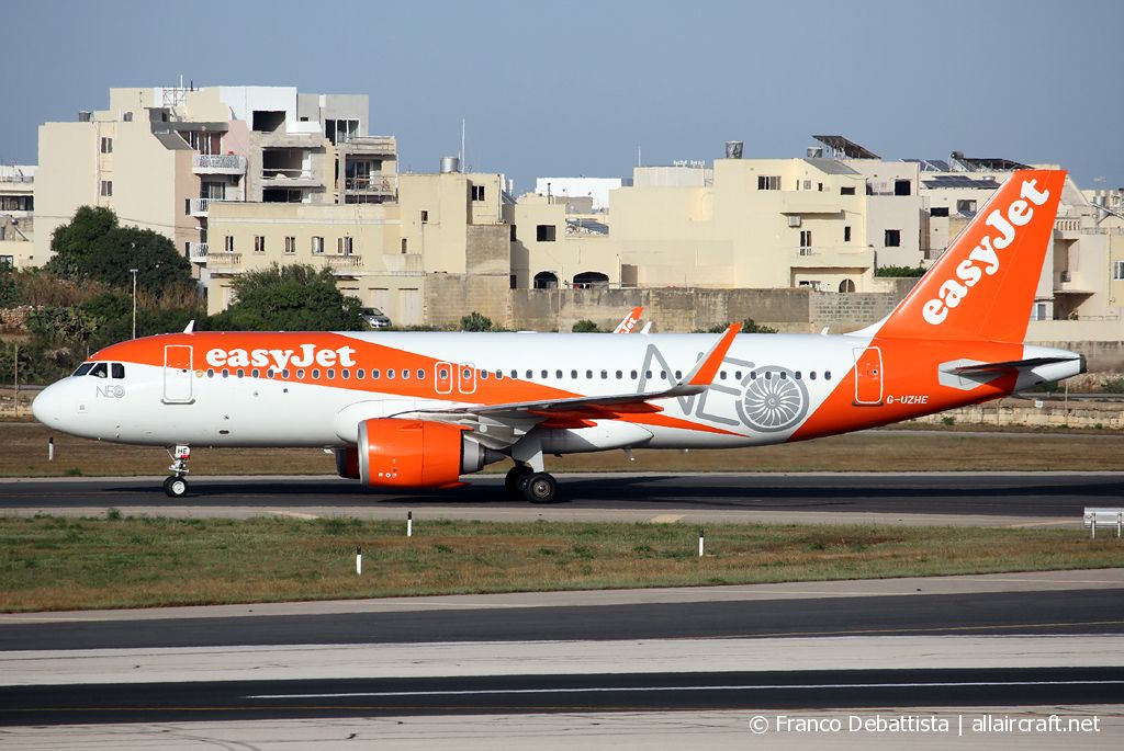 G-UZHE (8110) 2018 Airbus A320-251N