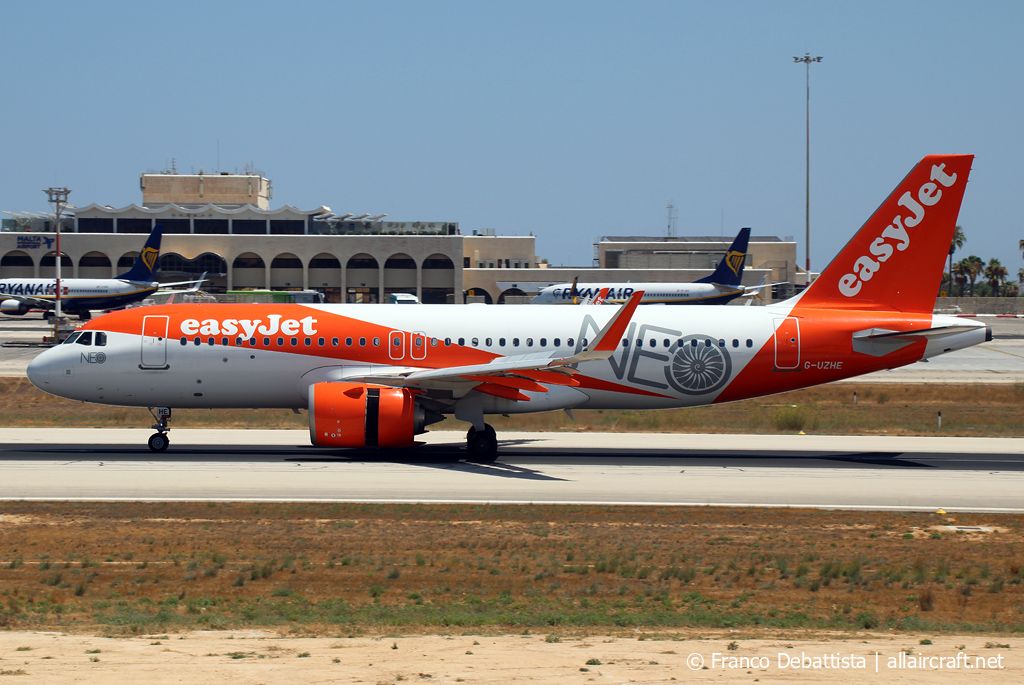 G-UZHE · Airbus A320-251N · (MLA / LMML)