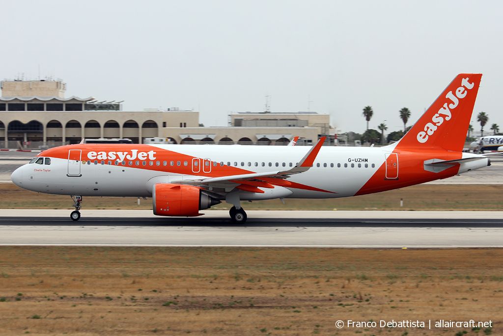 G-UZHM · Airbus A320-251N · (MLA / LMML)