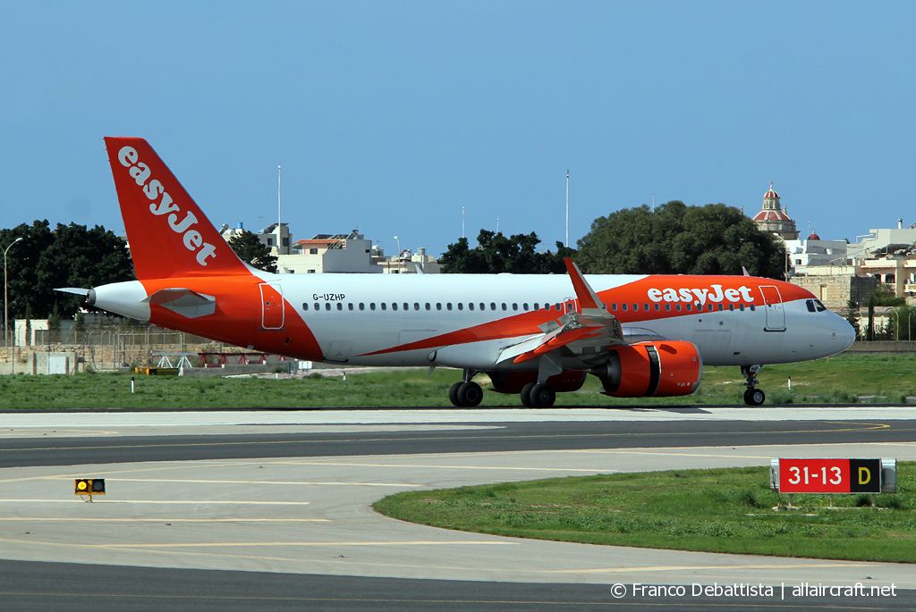 G-UZHP · Airbus A320-251N · (MLA / LMML)