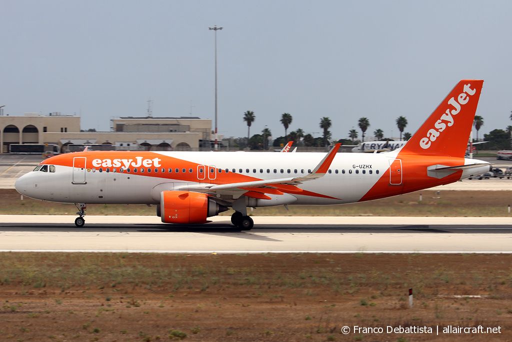 G-UZHX (8880) 2018 Airbus A320-251N