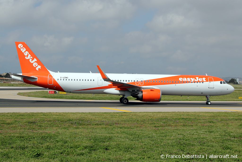 G-UZMD · Airbus A321-251NX · (MLA / LMML)