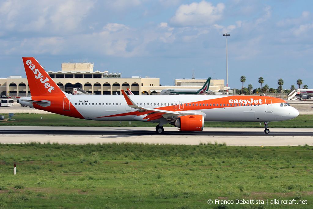G-UZMF · Airbus A321-251NX · (MLA / LMML)