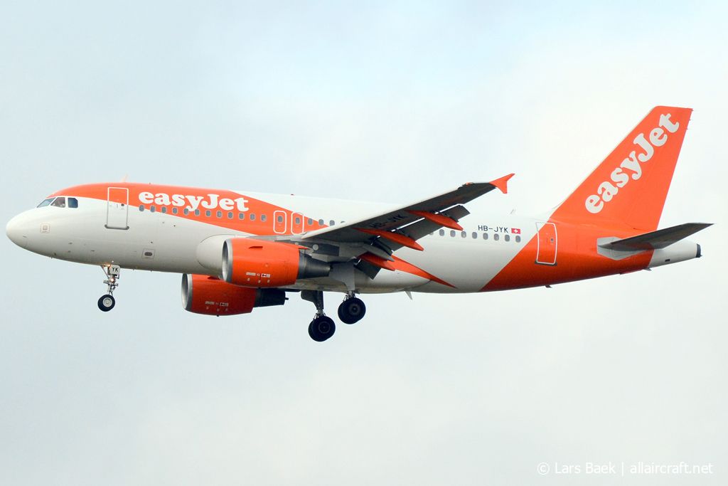 HB-JYK · Airbus A319-111 · (CPH / EKCH)