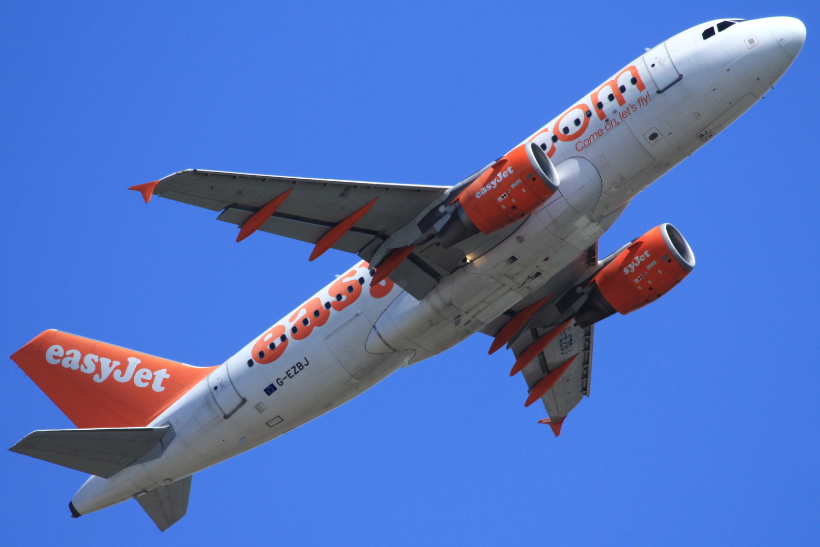 G-EZBJ · Airbus A319-111 · (FCO / LIRF)