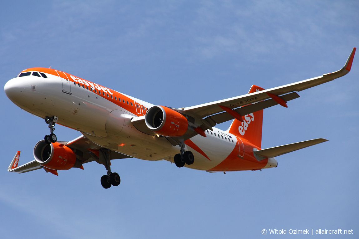 G-EZPF · Airbus A320-214(WL) · (FCO / LIRF)