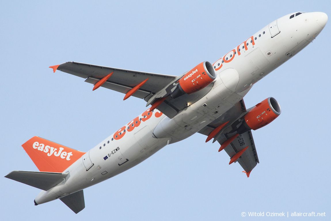 G-EZWB · Airbus A320-214 · (FCO / LIRF)