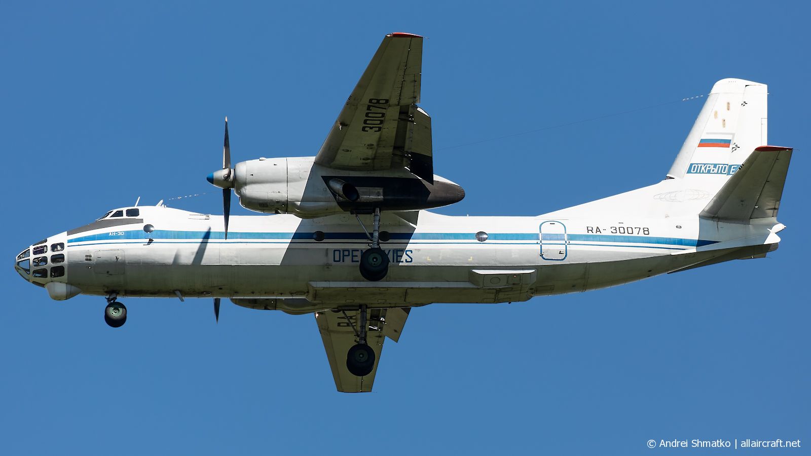RA-30078 · Antonov An-30 · -