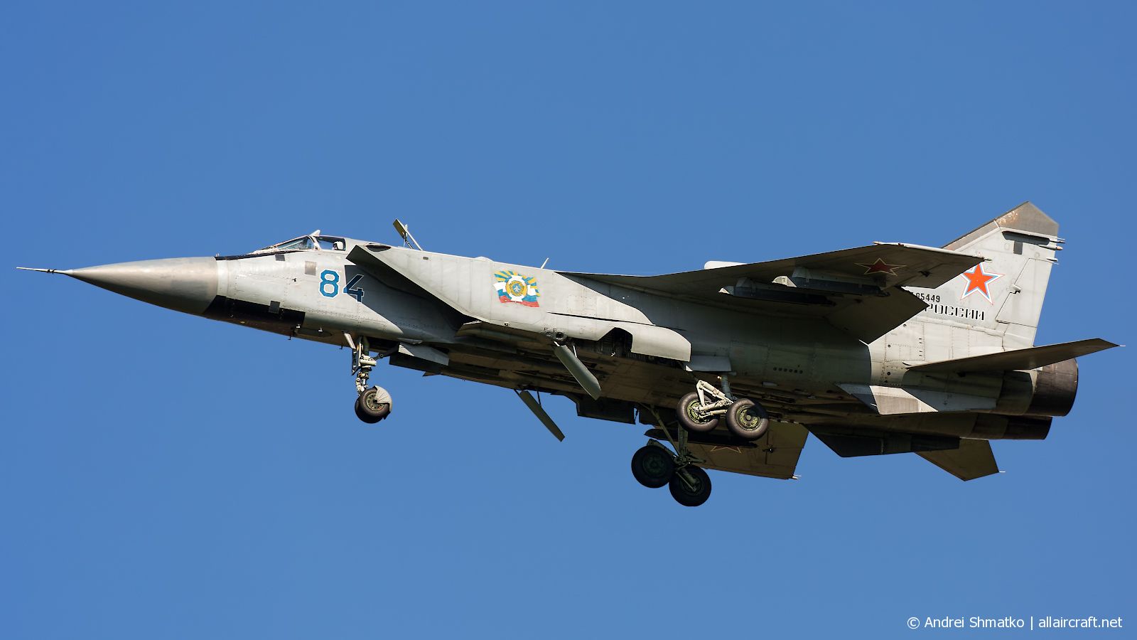 RF-95449 · Mikoyan-Gurevich MiG-31 · -