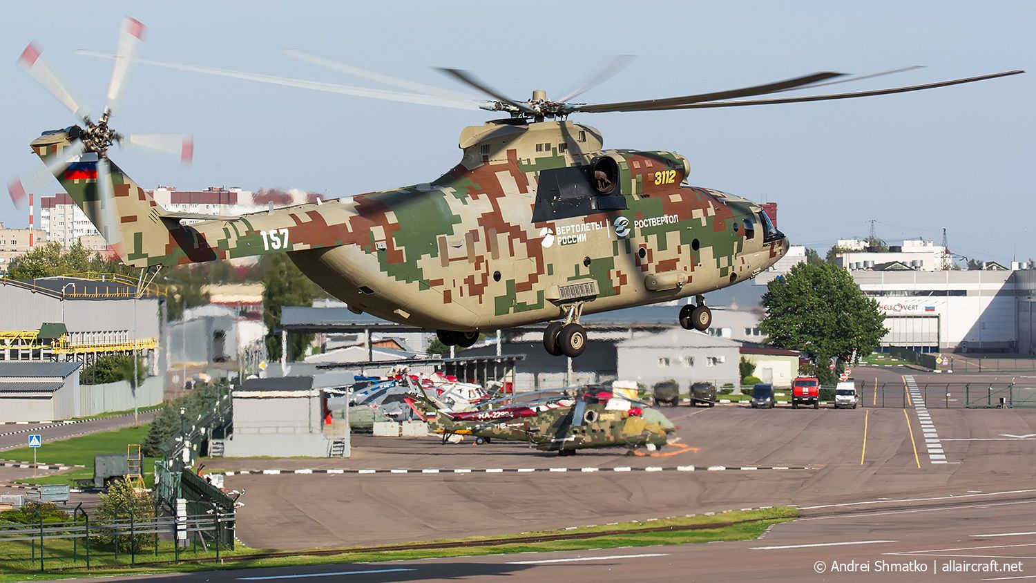 157 · Mil Mi-26 T · (HE2S)