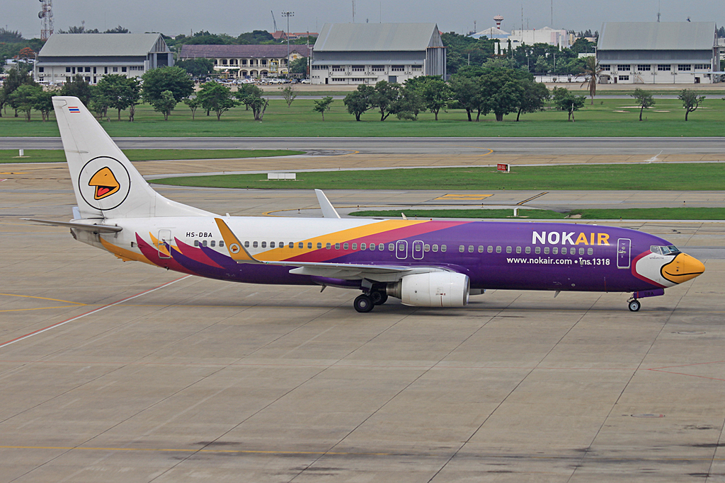 HS-DBA · Boeing 737-8AS(WL) · (DMK / VTBD)