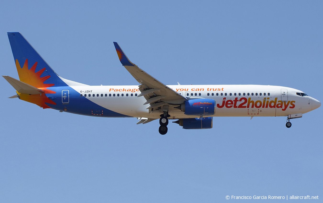 G-JZHT · Boeing 737-8MG(WL) · (LPA / GCLP)