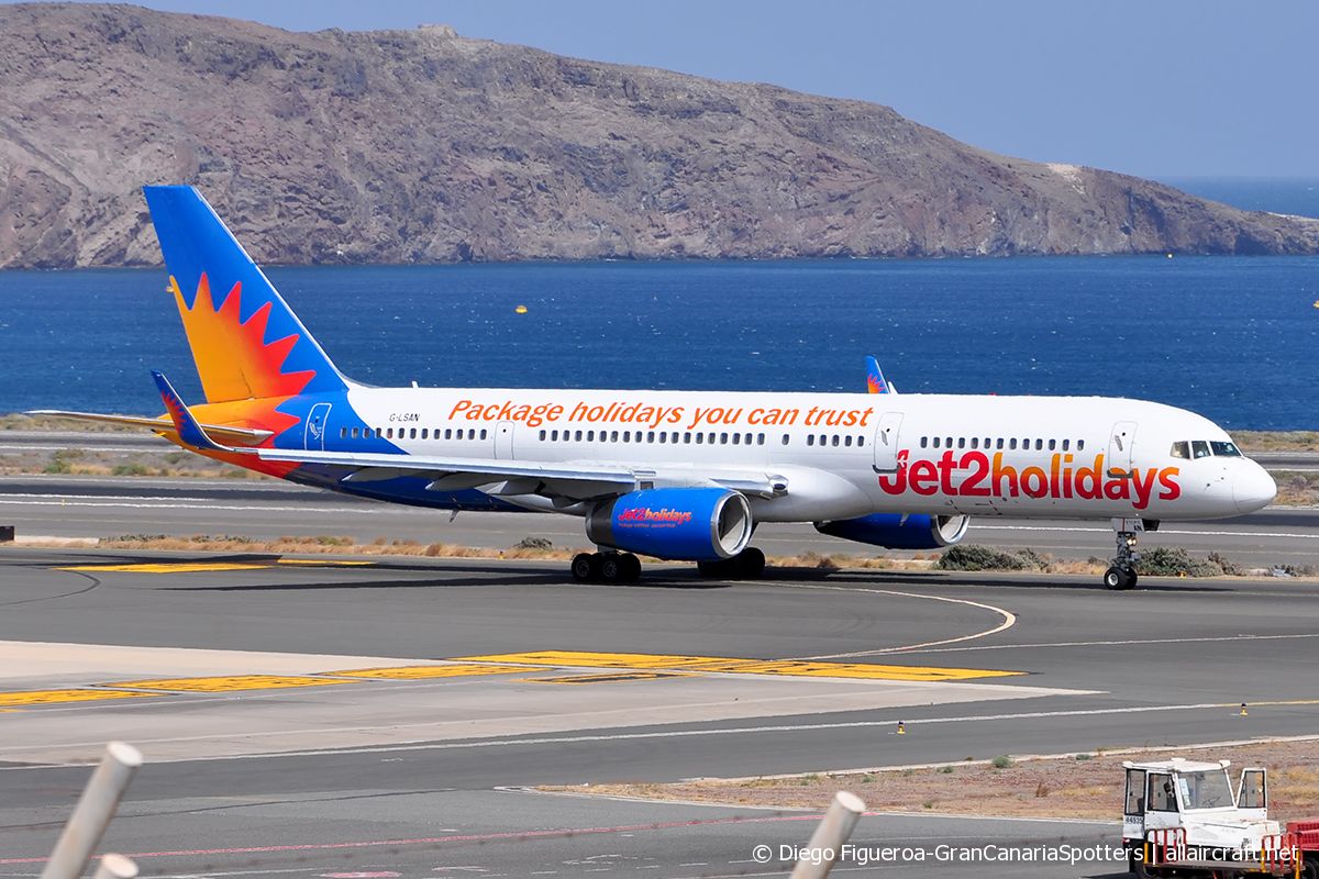 G-LSAN · Boeing 757-2K2(WL) · (LPA / GCLP)