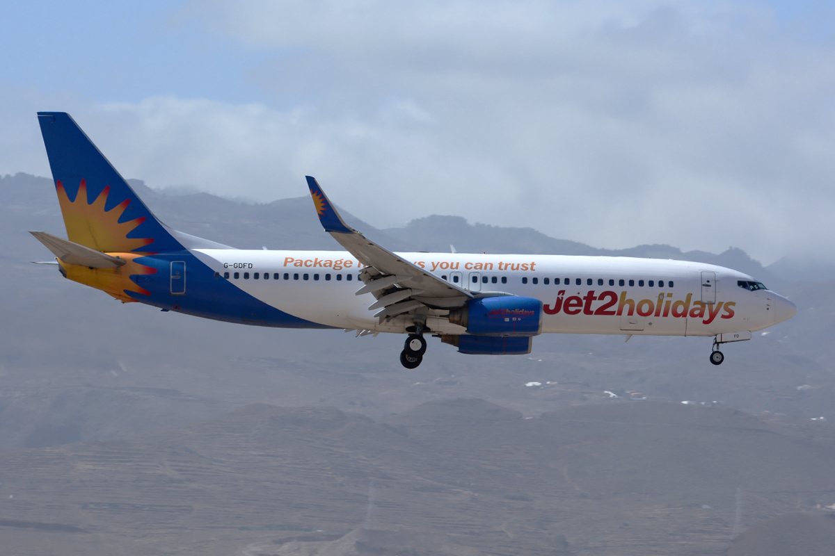 G-GDFD · Boeing 737-8K5(WL) · (LPA / GCLP)