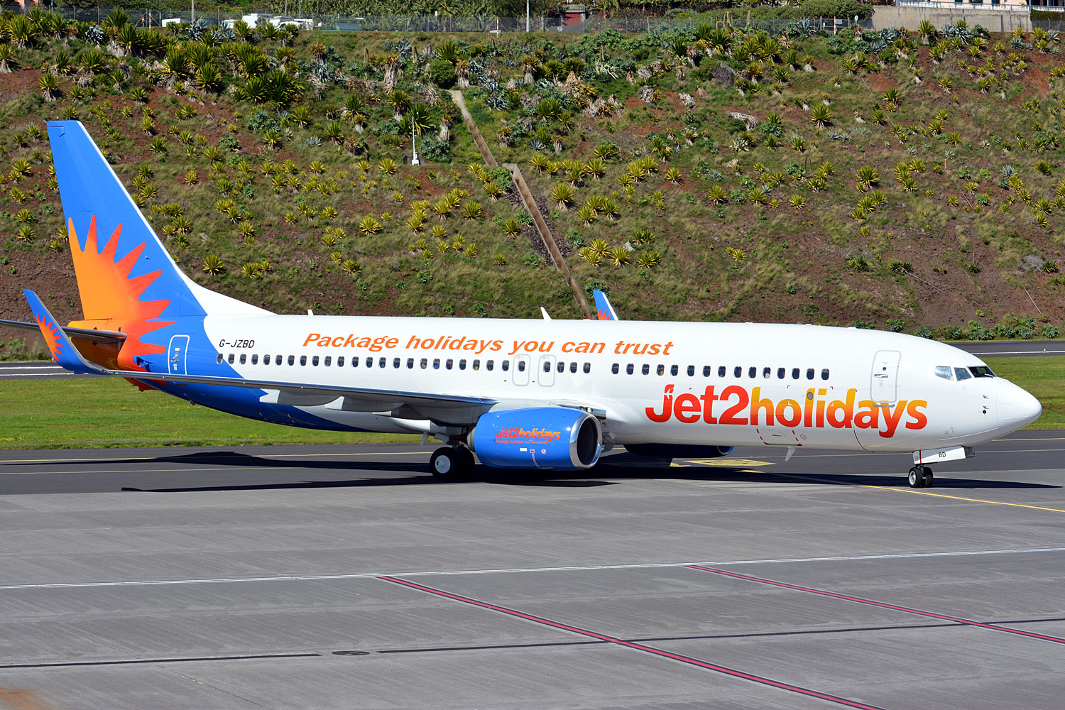G-JZBD · Boeing 737-8MG(WL) · (FNC / LPMA)