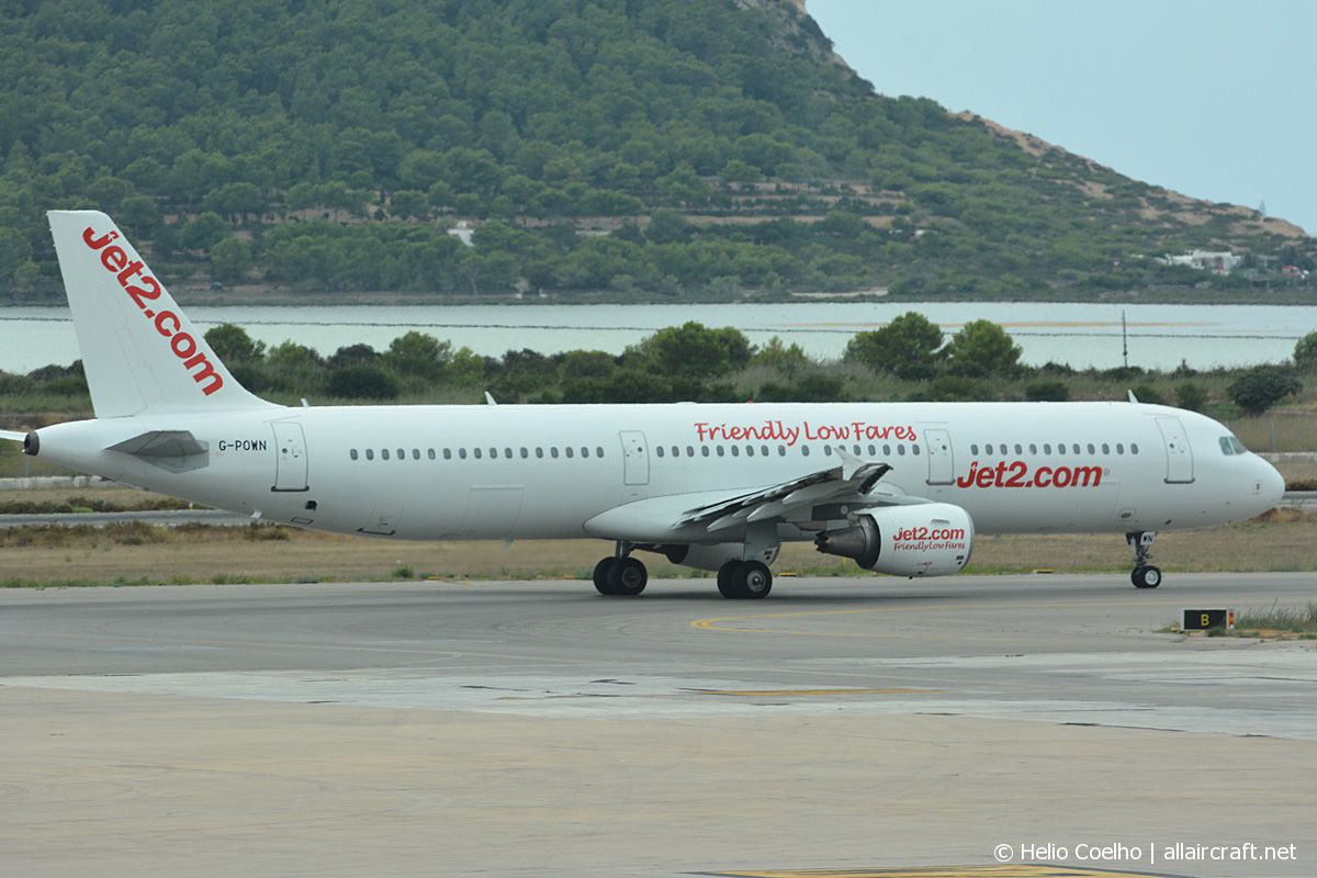 G-POWN · Airbus A321-211 · (IBZ / LEIB)
