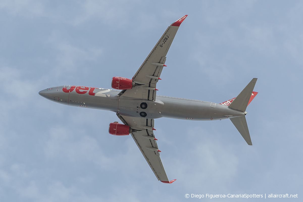 G-JZBJ · Boeing 737-8MG(WL) · (LPA / GCLP)