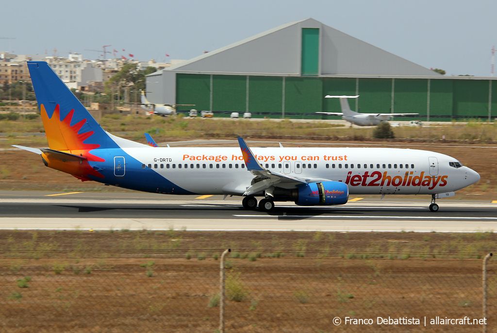 G-DRTD · Boeing 737-808(WL) · (MLA / LMML)