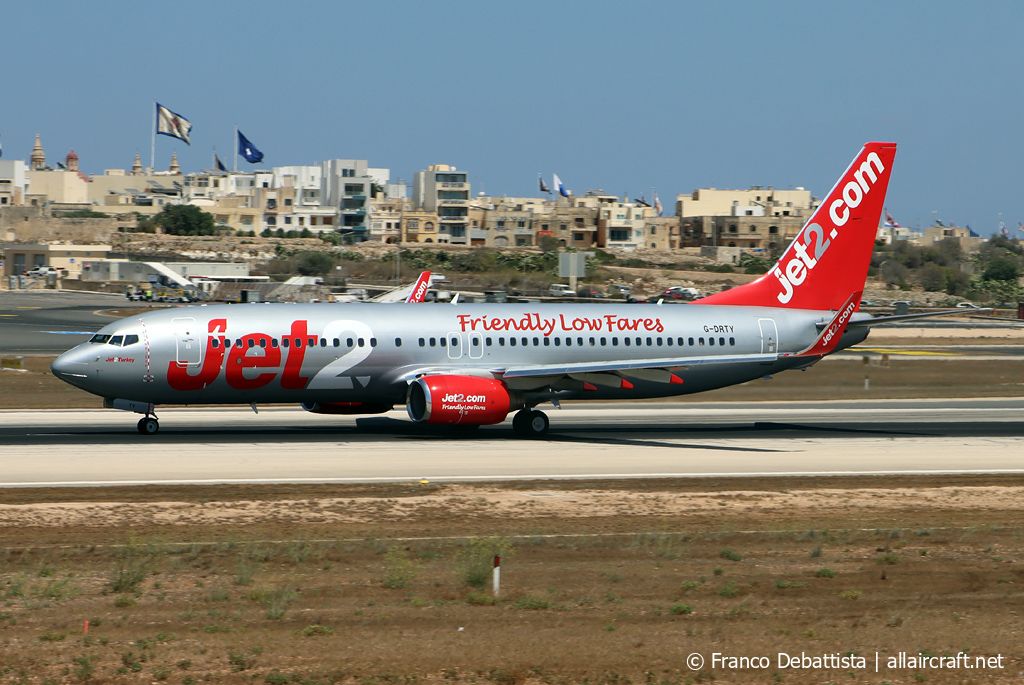 G-DRTY (33554) 2003 Boeing 737-8AS(WL)