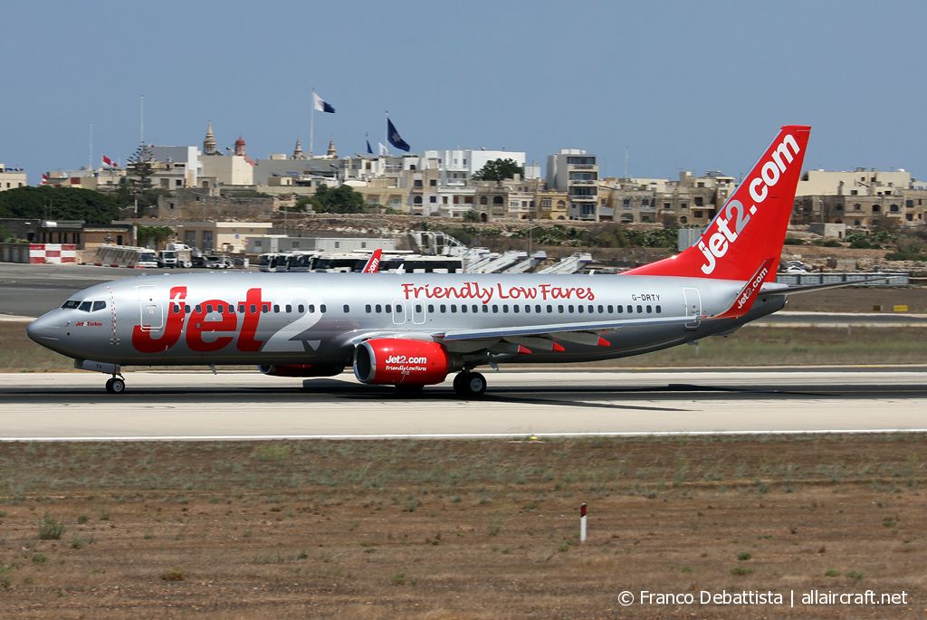 G-DRTY · Boeing 737-8AS(WL) · (MLA / LMML)