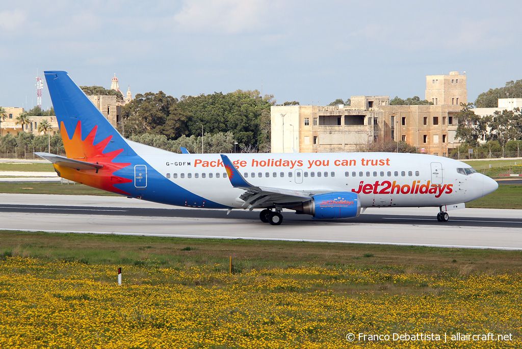 G-GDFM · Boeing 737-36N(WL) · (MLA / LMML)